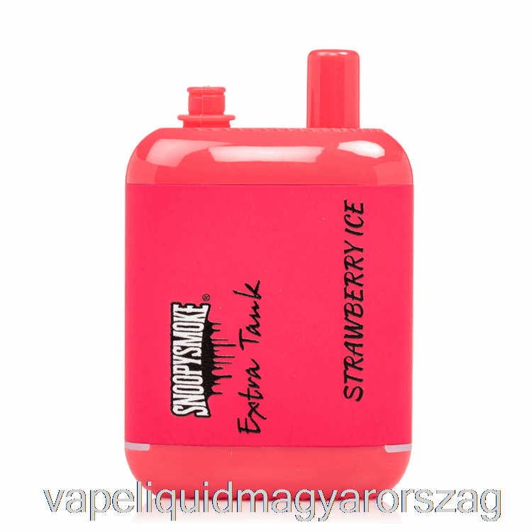 Snoopy Füst Extra Tartály 2 15000 Eldobható Eper Jég Vape E Cigi